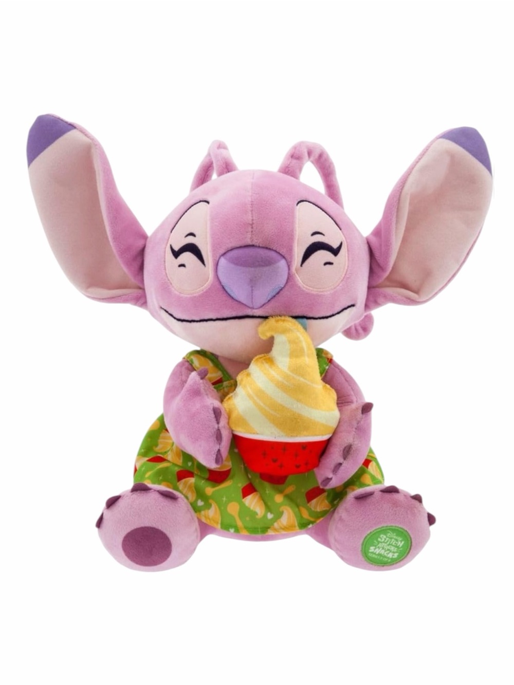 Disney Parks Angel Stitch Attacks Snacks Dole Whip Plush Series 5 of 9